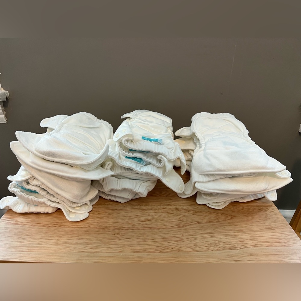 Charlie banana two in one newborn reusable diapers - set of 24